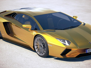 Aventador S 2017 3D Model