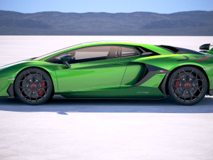 Aventador SVJ 2019 3D-Modell