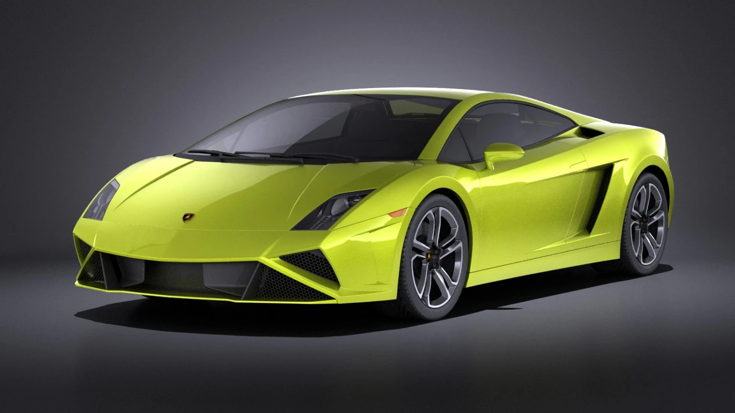 Gallardo LP560 4 2015 vray 3D Model .c4d .max .obj .3ds .fbx .stl .blend 