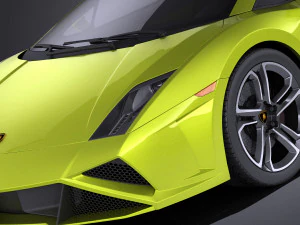 Gallardo LP560 4 2015 vray 3D Model