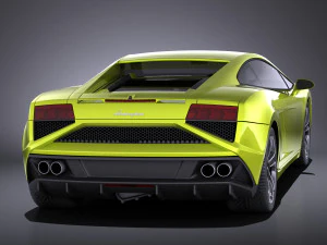 Gallardo LP560 4 2015 vray 3D Model
