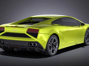 Gallardo LP560 4 2015 vray 3D Model