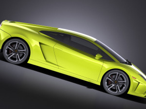 Gallardo LP560 4 2015 vray Modelo 3D