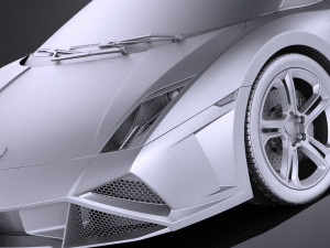 Gallardo LP560 4 2015 vray Modelo 3D