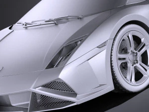 Gallardo LP560 4 2015 vray 3D Model