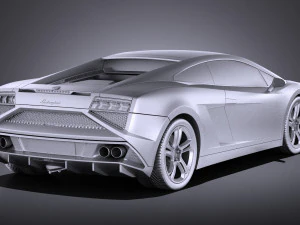 Gallardo LP560 4 2015 vray 3D Model