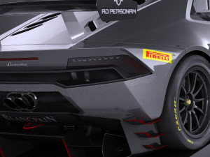 Huracan LP-620 2 Super Trofeo 2017 vray 3D Model