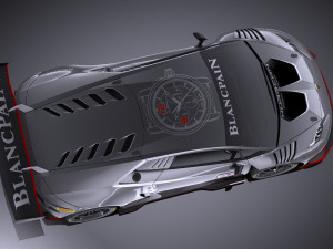 Huracan LP-620 2 Super Trofeo 2017 vray 3D Model