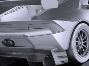 Huracan LP-620 2 Super Trofeo 2017 vray 3D Model