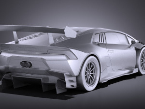 Huracan LP-620 2 Super Trofeo 2017 vray 3D Model