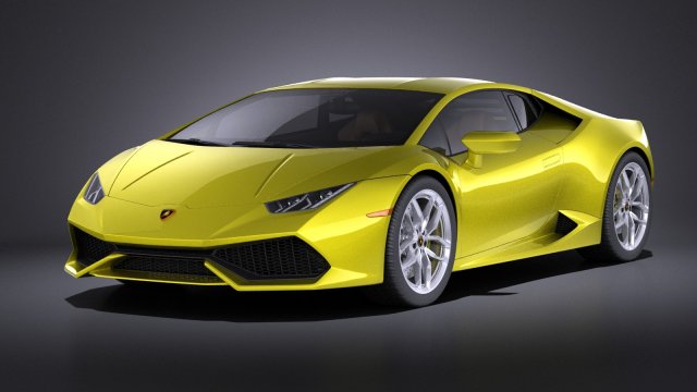 Huracan LP 610-4 2016 vray Modèle 3D .c4d .max .obj .3ds .fbx .stl .blend