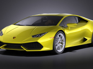 Huracan LP 610-4 2016 vray 3D Model