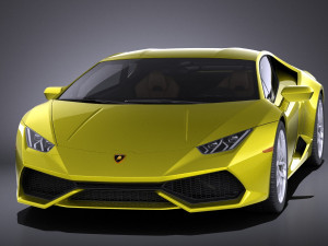 Huracan LP 610-4 2016 vray Modèle 3D