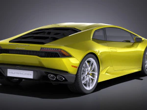 Huracan LP 610-4 2016 vray 3D Model