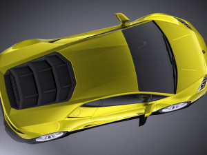 Huracan LP 610-4 2016 vray Modèle 3D