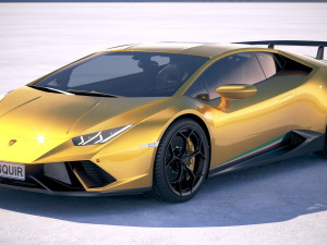 Huracan Performante 2018 3D 모델
