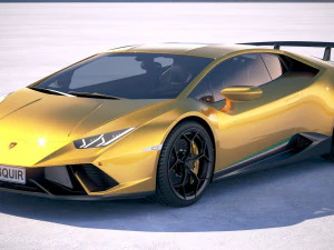 Hurac&aacute;n Performante 2018 Modelo 3D