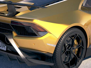 Huracan Performante 2018 3D Model