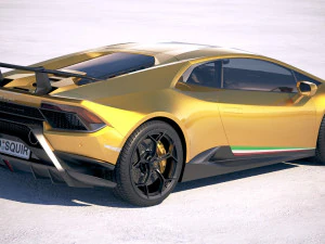 Huracan Performante 2018 3D Model