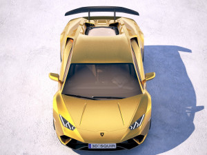 Huracan Performante 2018 3D-Modell
