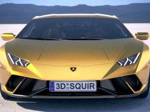 Huracan Performante 2018 3D Model