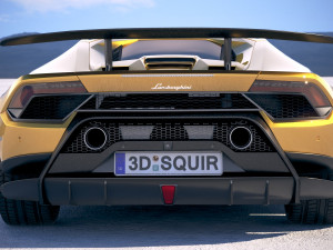 Huracan Performante 2018 3D-Modell