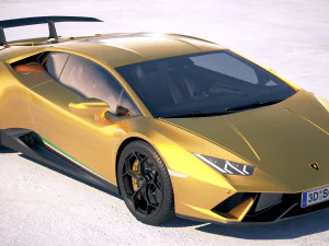 Huracan Performante 2018 3D Model
