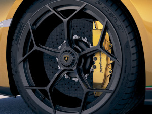 Huracan Performante 2018 3D-Modell