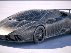 Huracan Performante 2018 3D Model