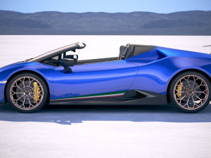 Huracan Spyder Performante 2019 Model 3D