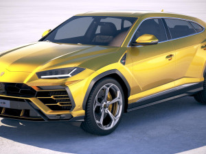Urus 2019 3D-Modell