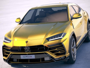 Urus 2019 3D-Modell