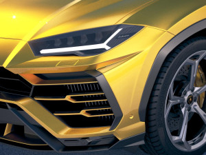 Urus 2019 3D-Modell