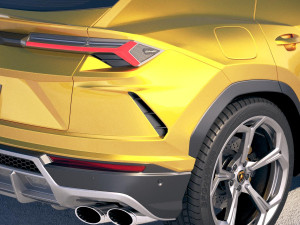 Urus 2019 3D-Modell
