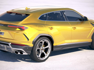 Urus 2019 3D-Modell