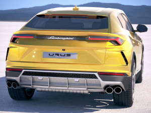 Urus 2019 3D-Modell