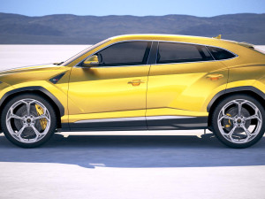 Urus 2019 3D-Modell