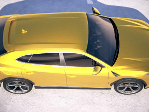 Urus 2019 3D-Modell