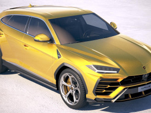 Urus 2019 3D-Modell