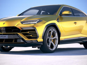 Urus 2019 3D-Modell