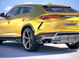 Urus 2019 3D-Modell