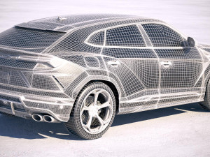 Urus 2019 3D-Modell