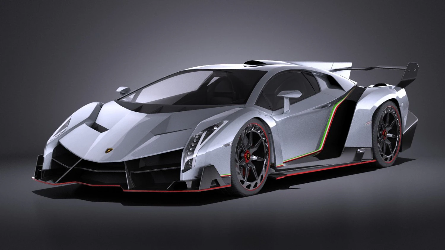 Veneno 2016 vray 3D Model .c4d .max .obj .3ds .fbx .stl .blend 