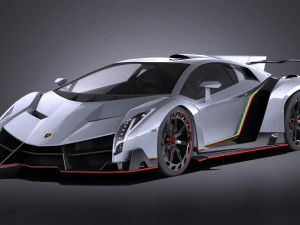 Veneno 2016 vray 3D Model