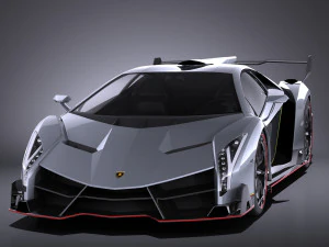 Veneno 2016 vray 3D Model