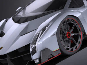 Veneno 2016 vray 3D Model