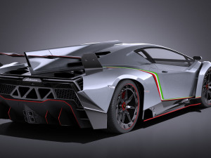Veneno 2016 vray Modèle 3D