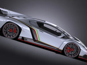 Veneno 2016 vray 3D Model