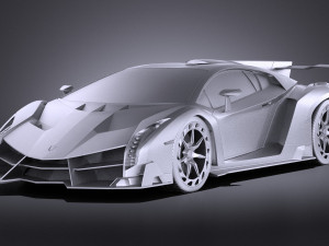 Veneno 2016 vray Modèle 3D