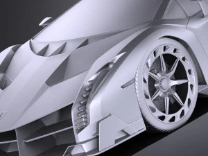 Veneno 2016 vray 3D Model